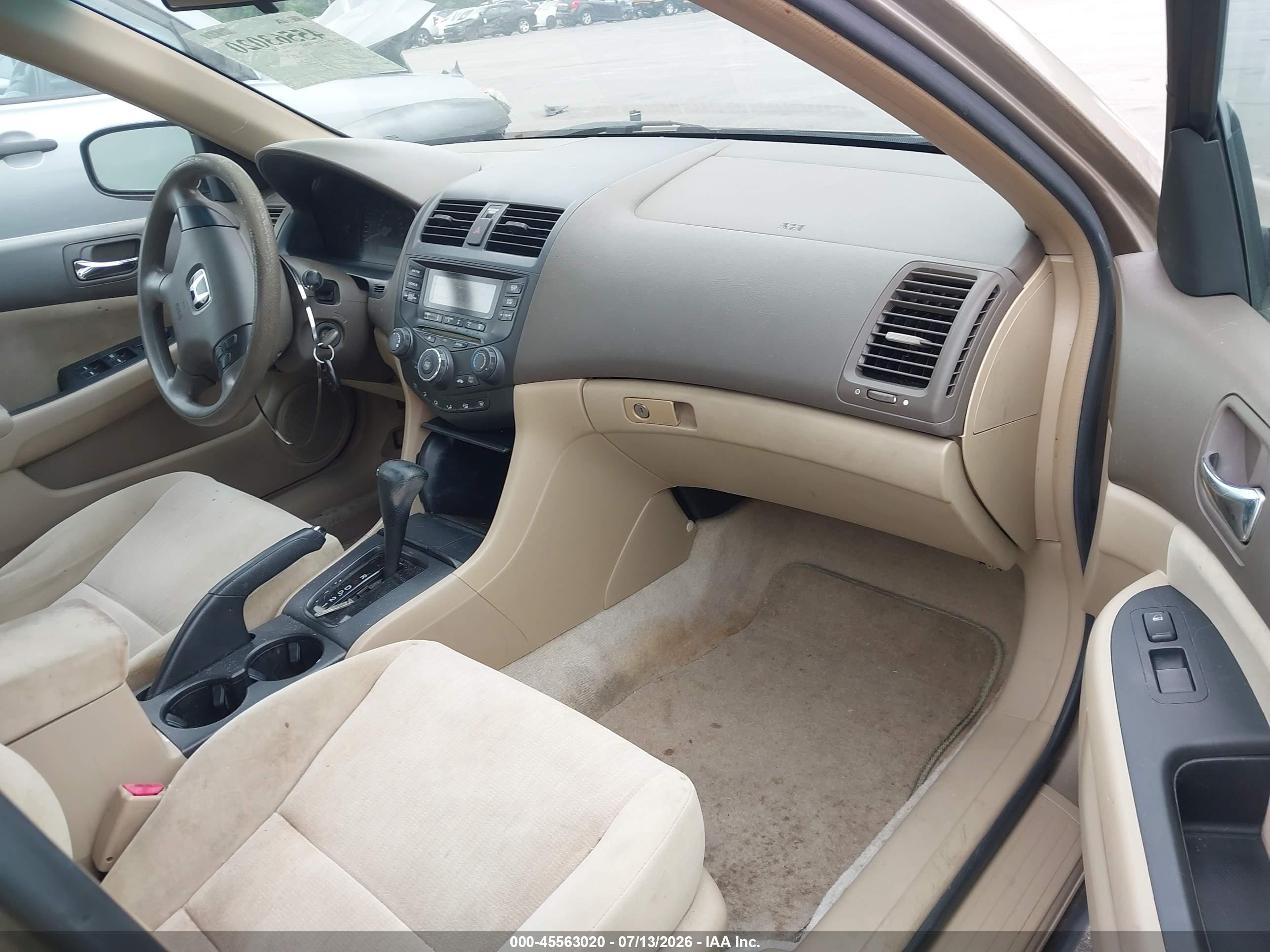 2004 Honda Accord 2.4 Lx Gold vin: 1HGCM56464A019243