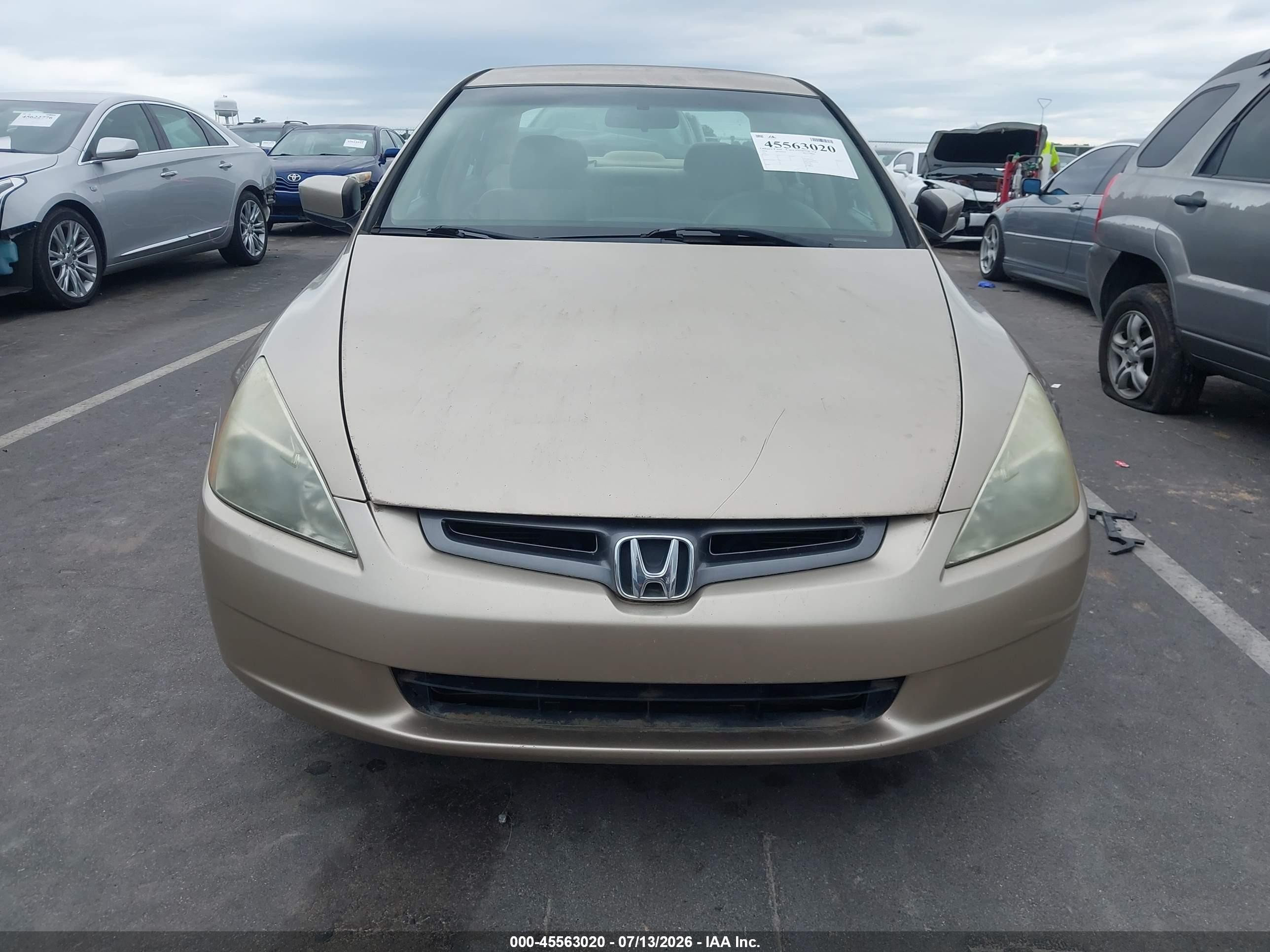 2004 Honda Accord 2.4 Lx Gold vin: 1HGCM56464A019243