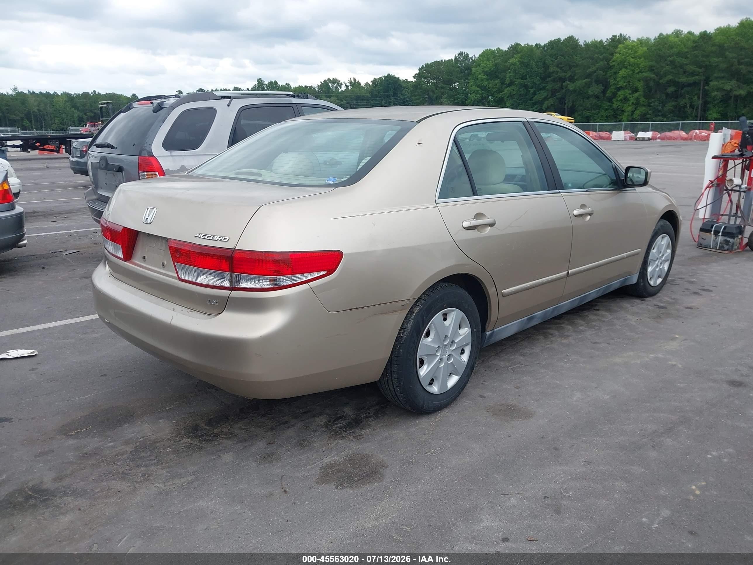 2004 Honda Accord 2.4 Lx Gold vin: 1HGCM56464A019243