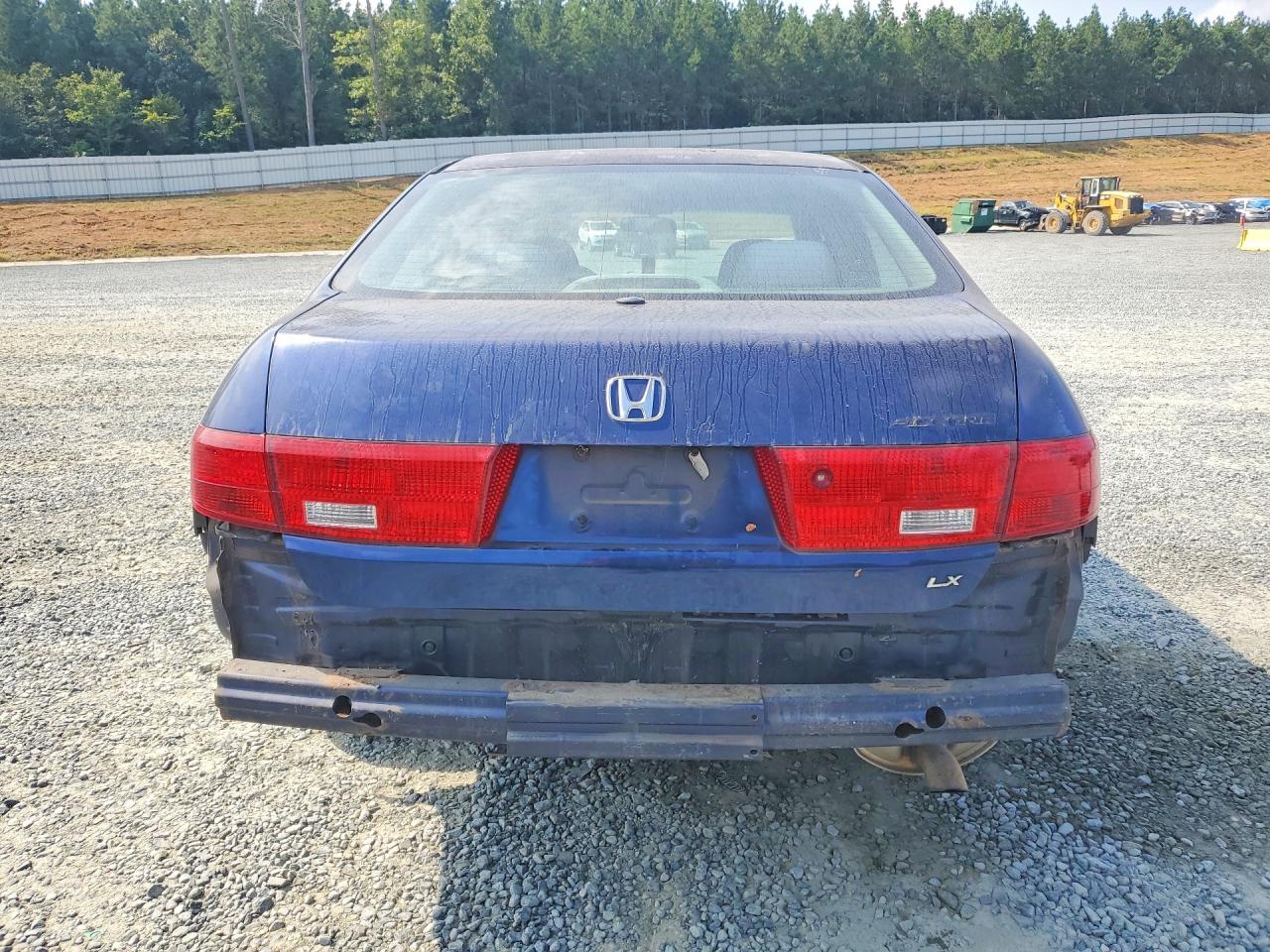 2005 Honda Accord Lx Blue vin: 1HGCM56465A004498