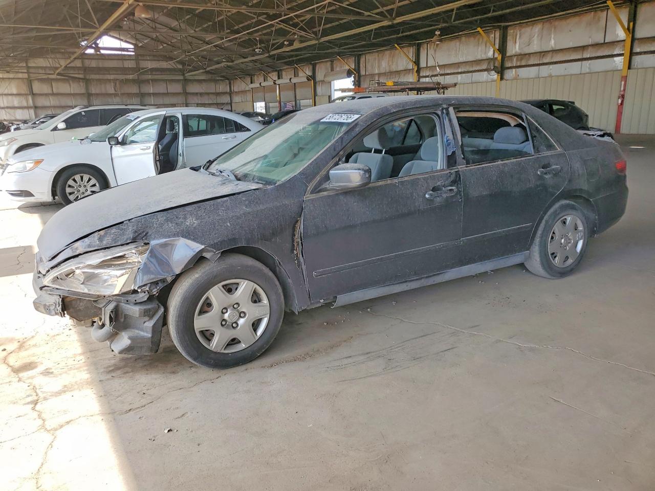 2005 Honda Accord Lx Gray vin: 1HGCM56465A046069