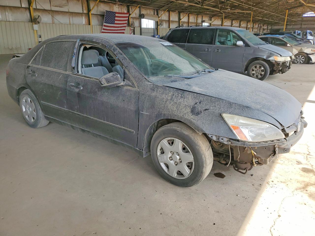 2005 Honda Accord Lx Gray vin: 1HGCM56465A046069
