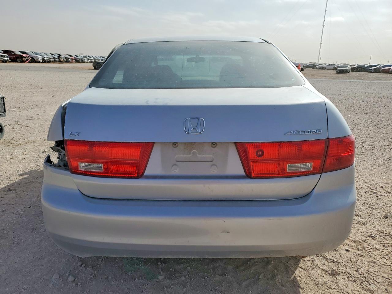 2005 Honda Accord Lx Silver vin: 1HGCM56465A139948