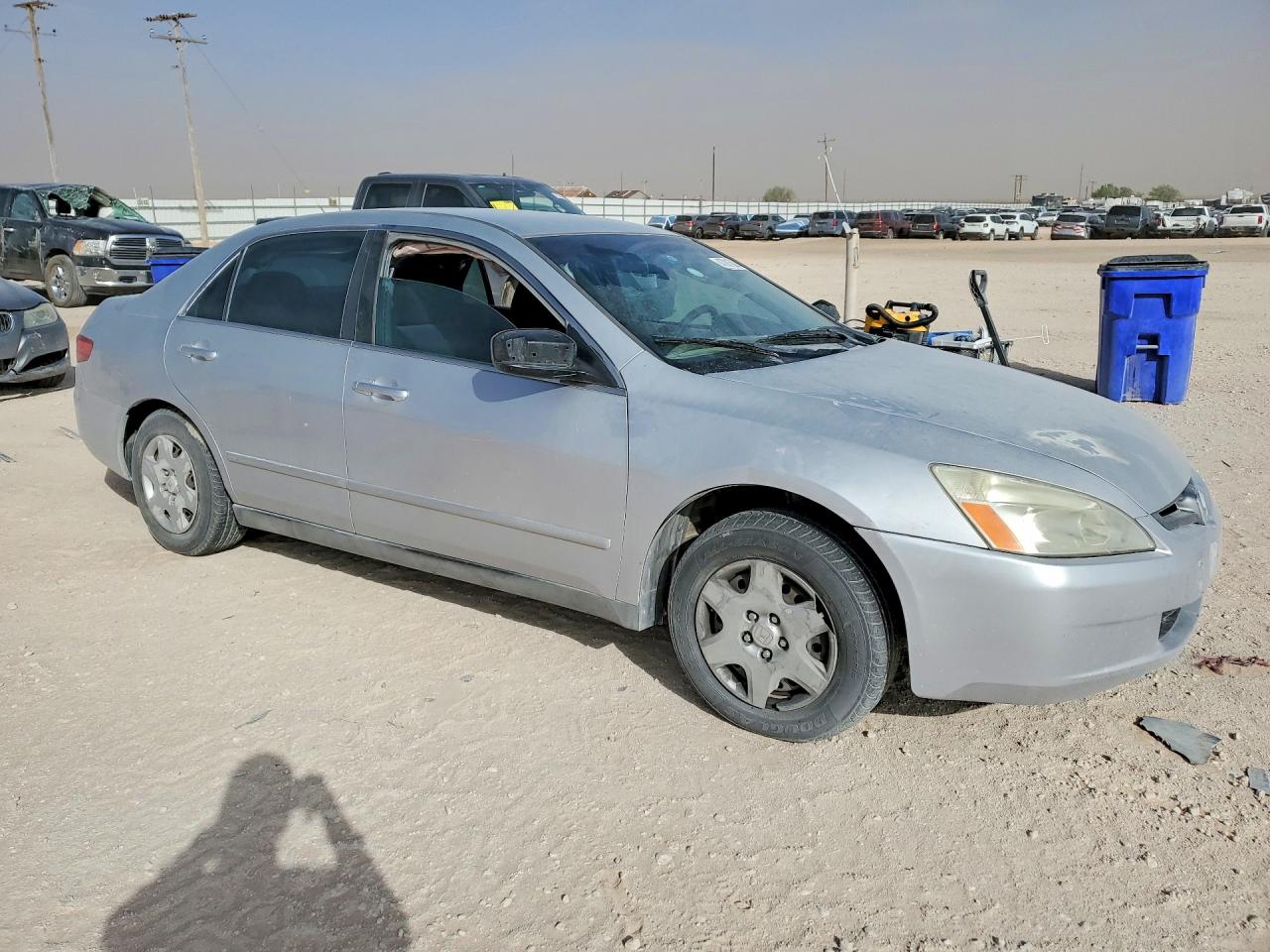 2005 Honda Accord Lx Silver vin: 1HGCM56465A139948