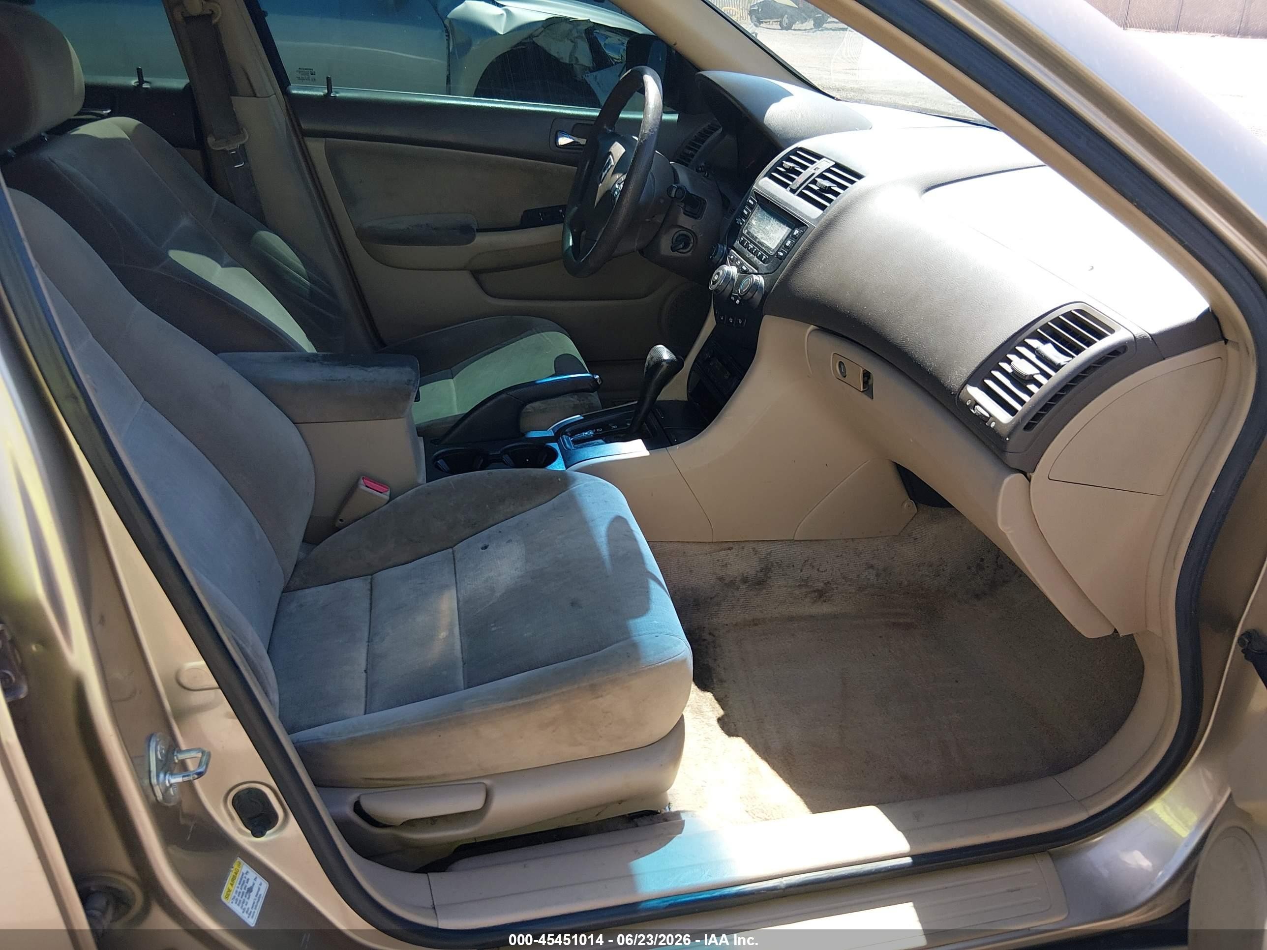 2005 Honda Accord 2.4 Lx Gold vin: 1HGCM56465A146351