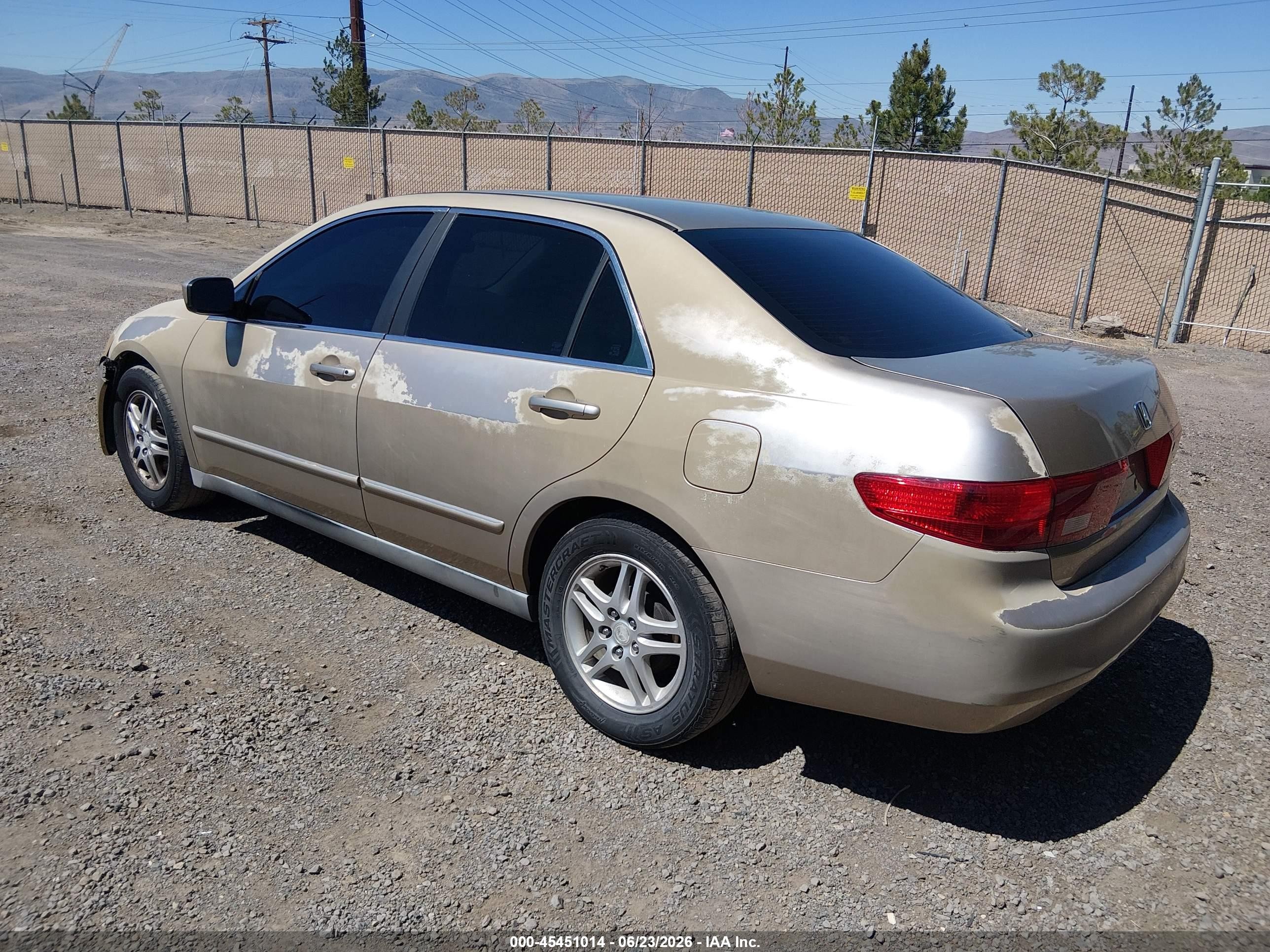2005 Honda Accord 2.4 Lx Gold vin: 1HGCM56465A146351