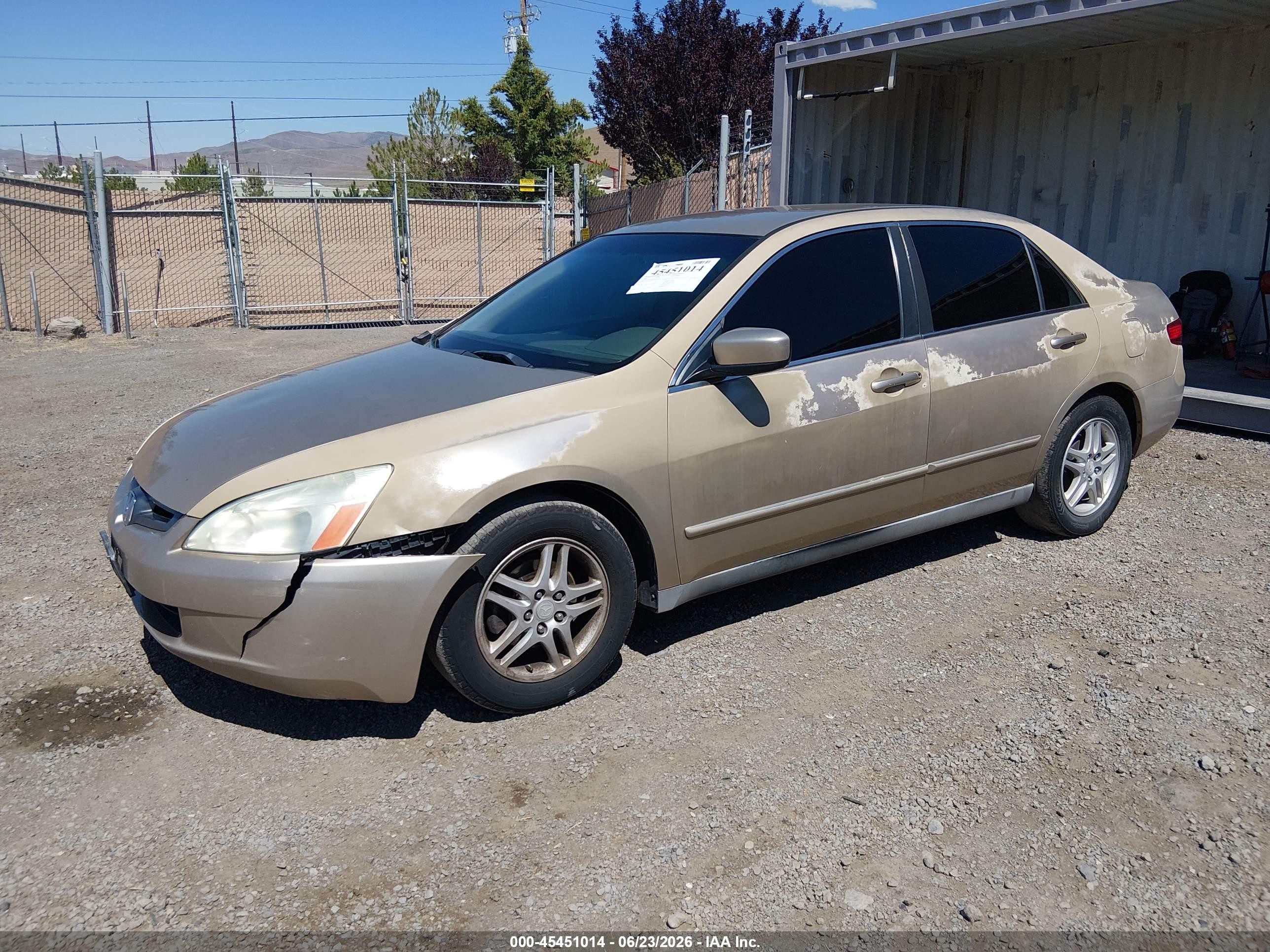 2005 Honda Accord 2.4 Lx Gold vin: 1HGCM56465A146351