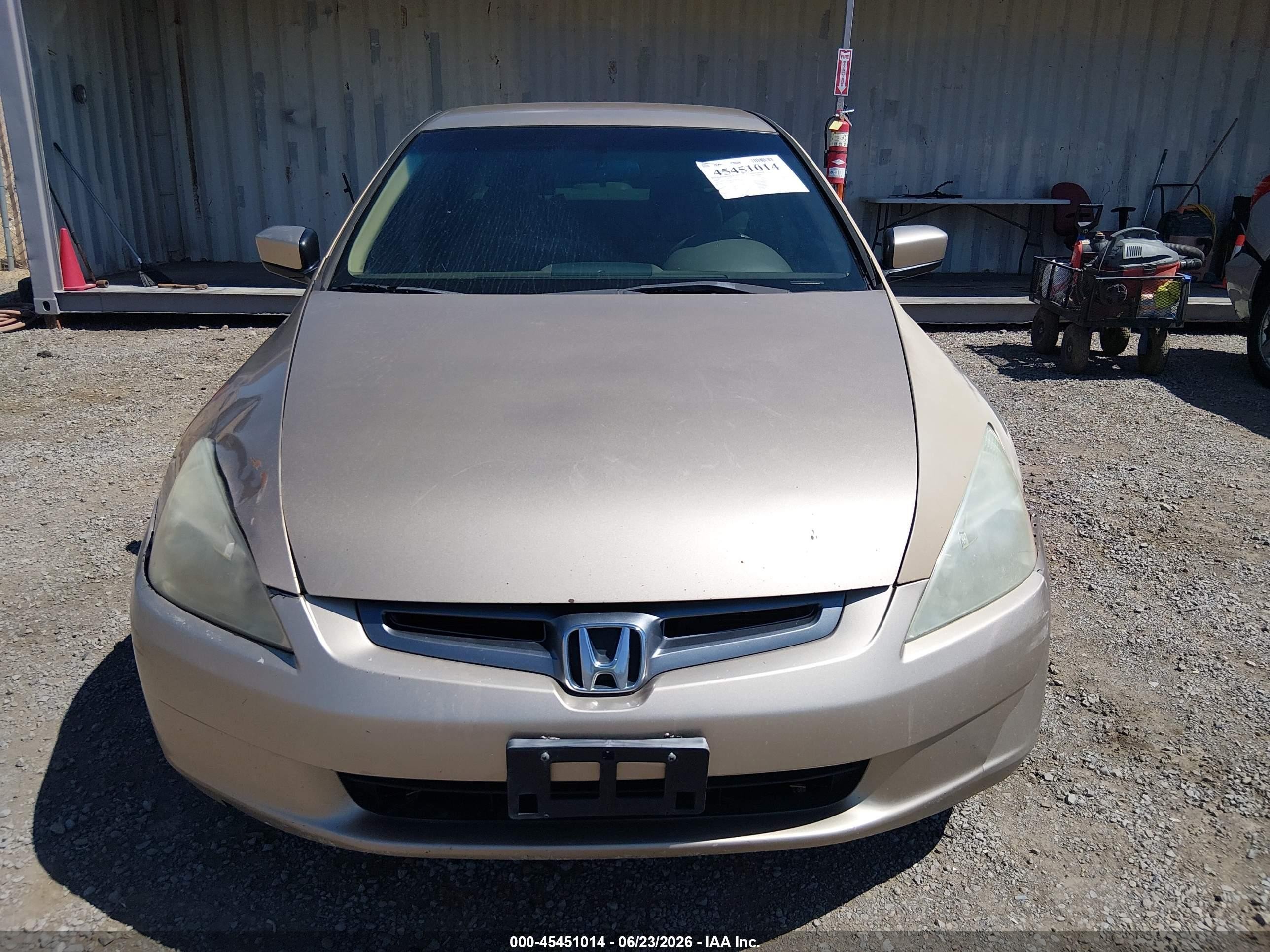 2005 Honda Accord 2.4 Lx Gold vin: 1HGCM56465A146351