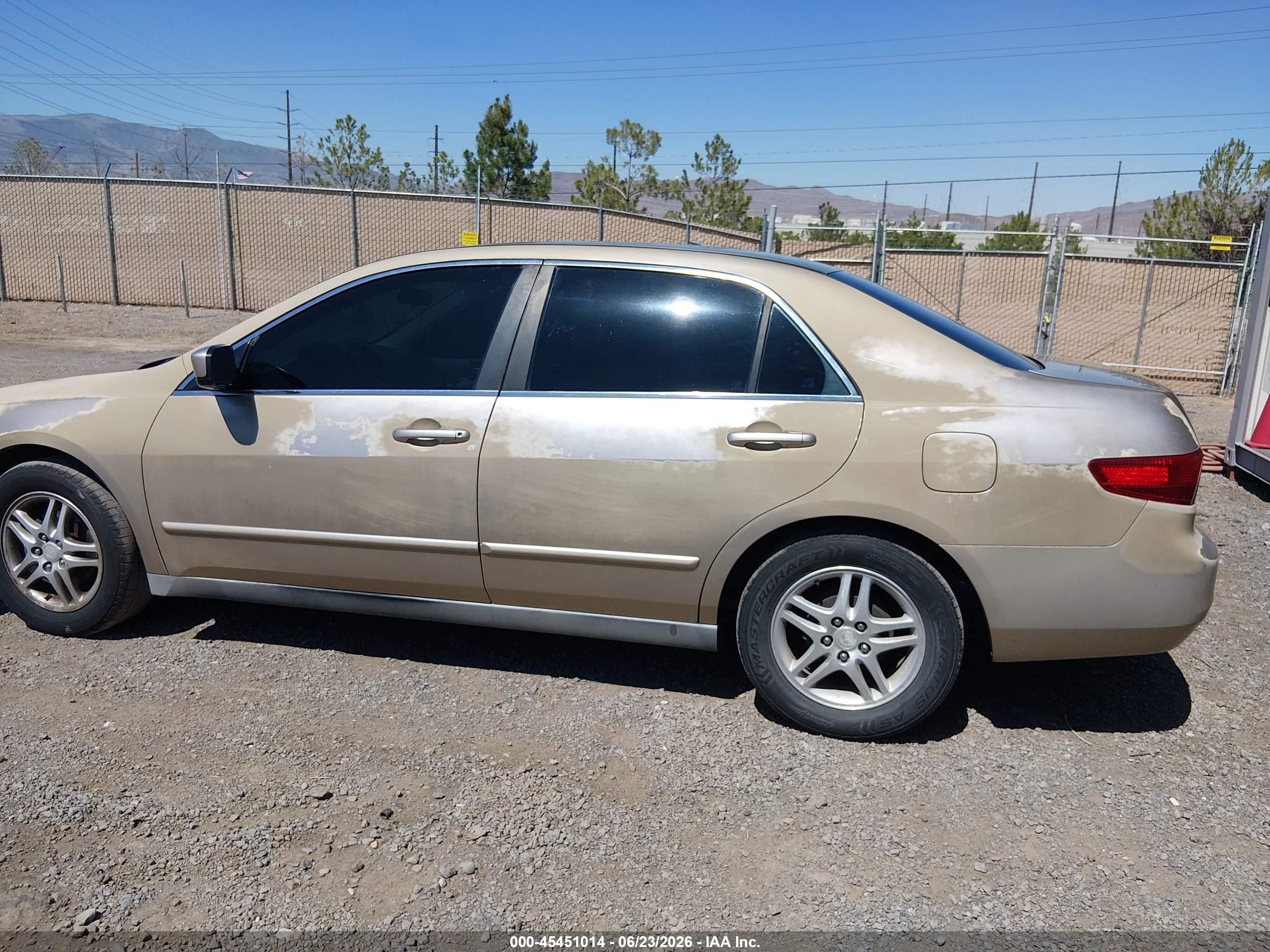 2005 Honda Accord 2.4 Lx Gold vin: 1HGCM56465A146351