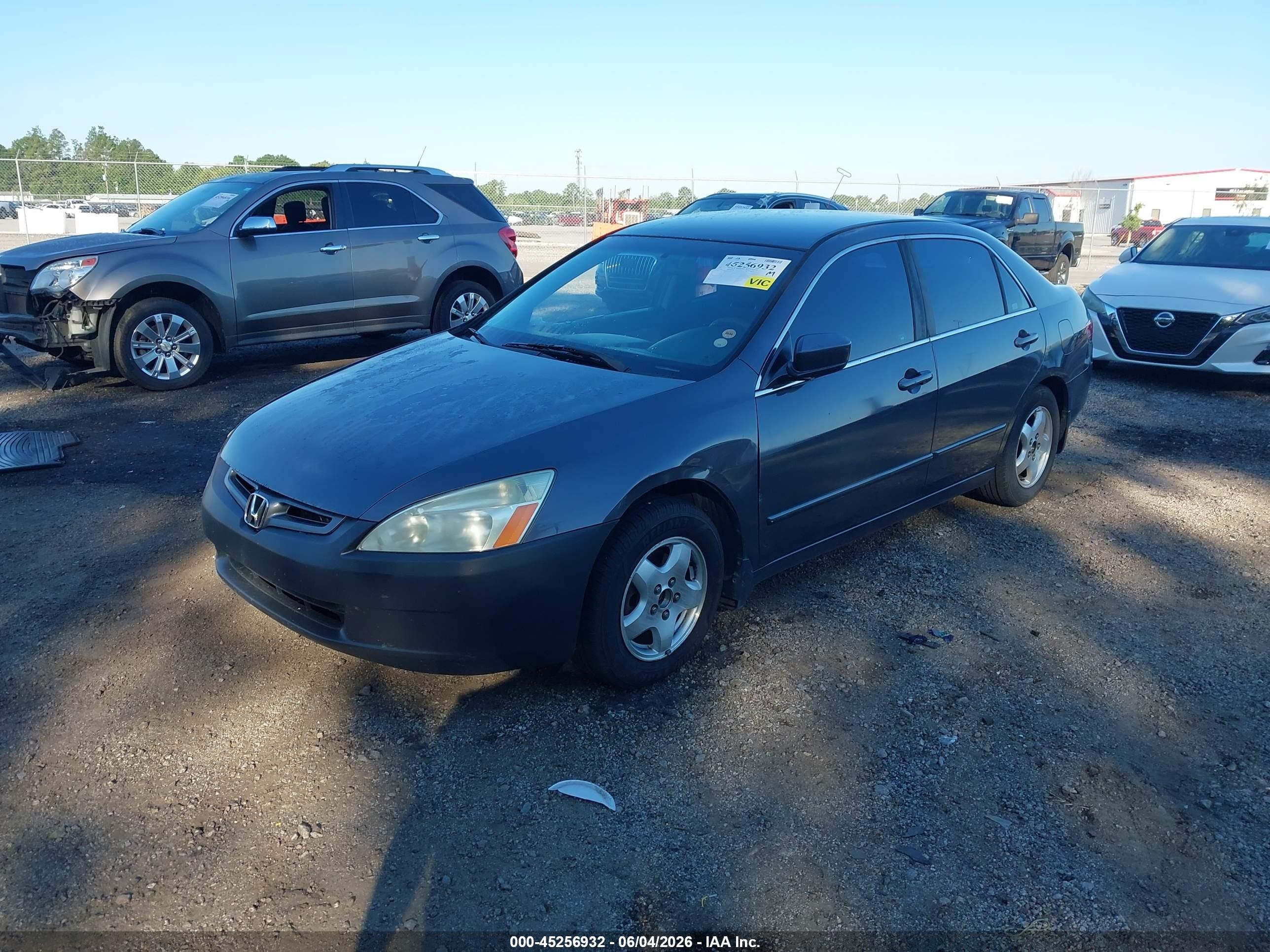 2005 Honda Accord 2.4 Lx Серый vin: 1HGCM56465A156555