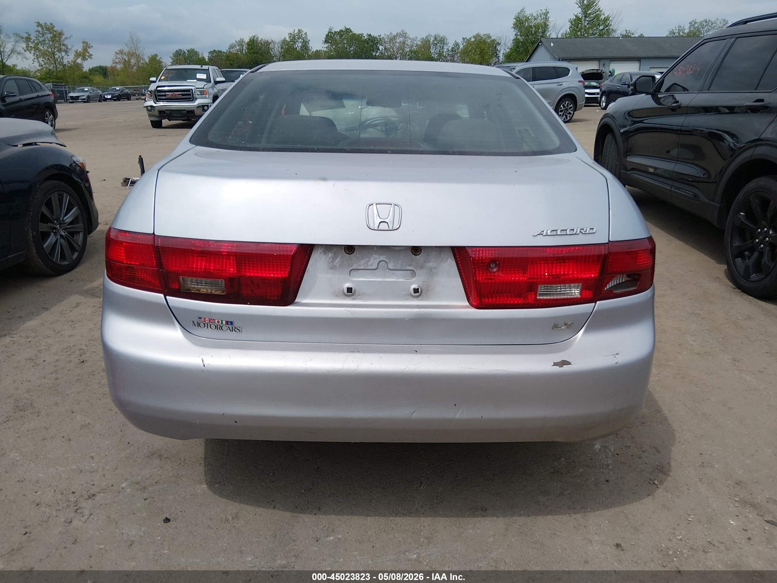 2005 Honda Accord 2.4 Lx Серебряный vin: 1HGCM56465A186106