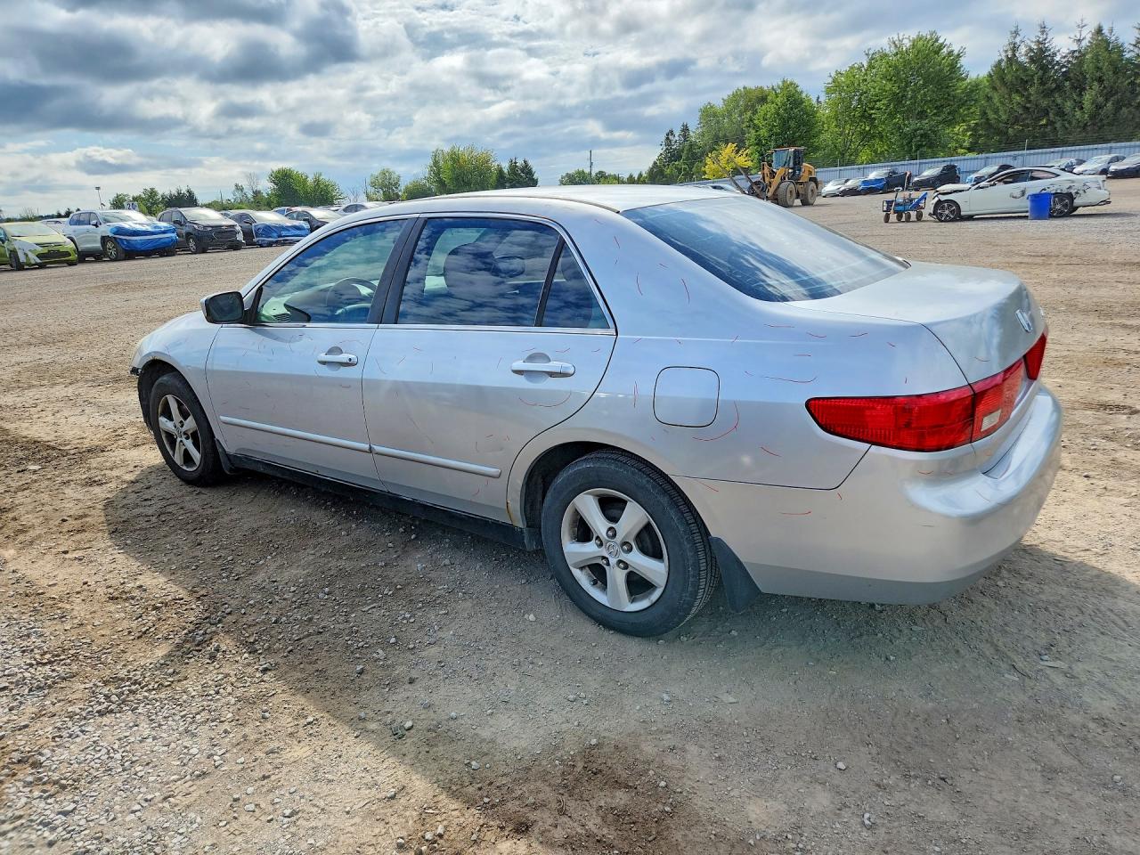 2005 Honda Accord Lx Серебряный vin: 1HGCM56465A807652