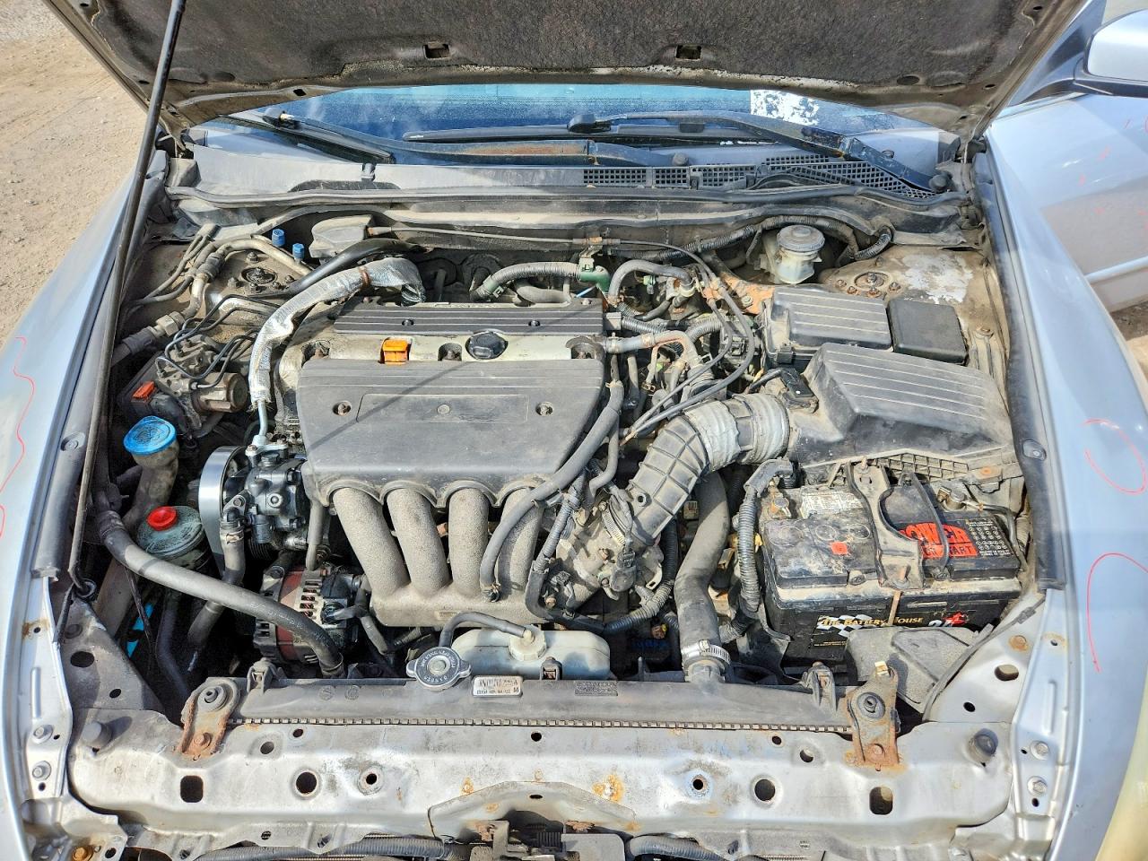 2005 Honda Accord Lx Серебряный vin: 1HGCM56465A807652