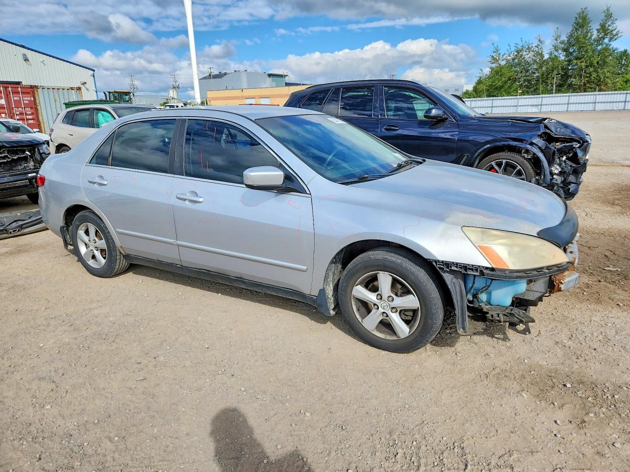 2005 Honda Accord Lx Серебряный vin: 1HGCM56465A807652