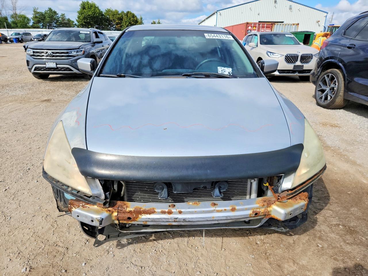 2005 Honda Accord Lx Серебряный vin: 1HGCM56465A807652