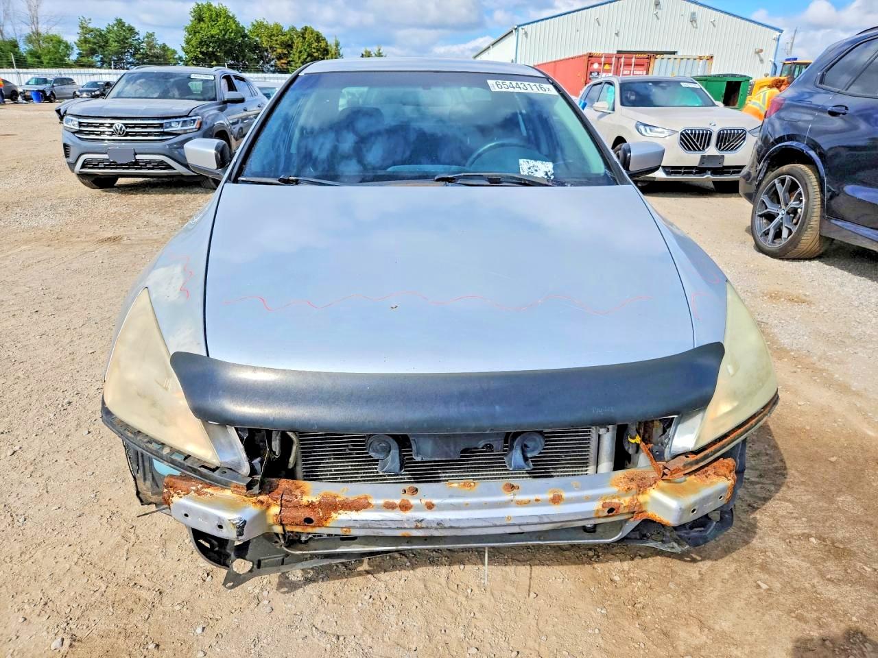 2005 Honda Accord Lx Серебряный vin: 1HGCM56465A807652