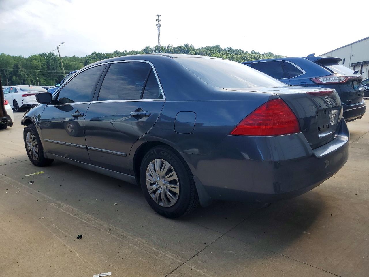 2006 Honda Accord Lx Gray vin: 1HGCM56466A155777