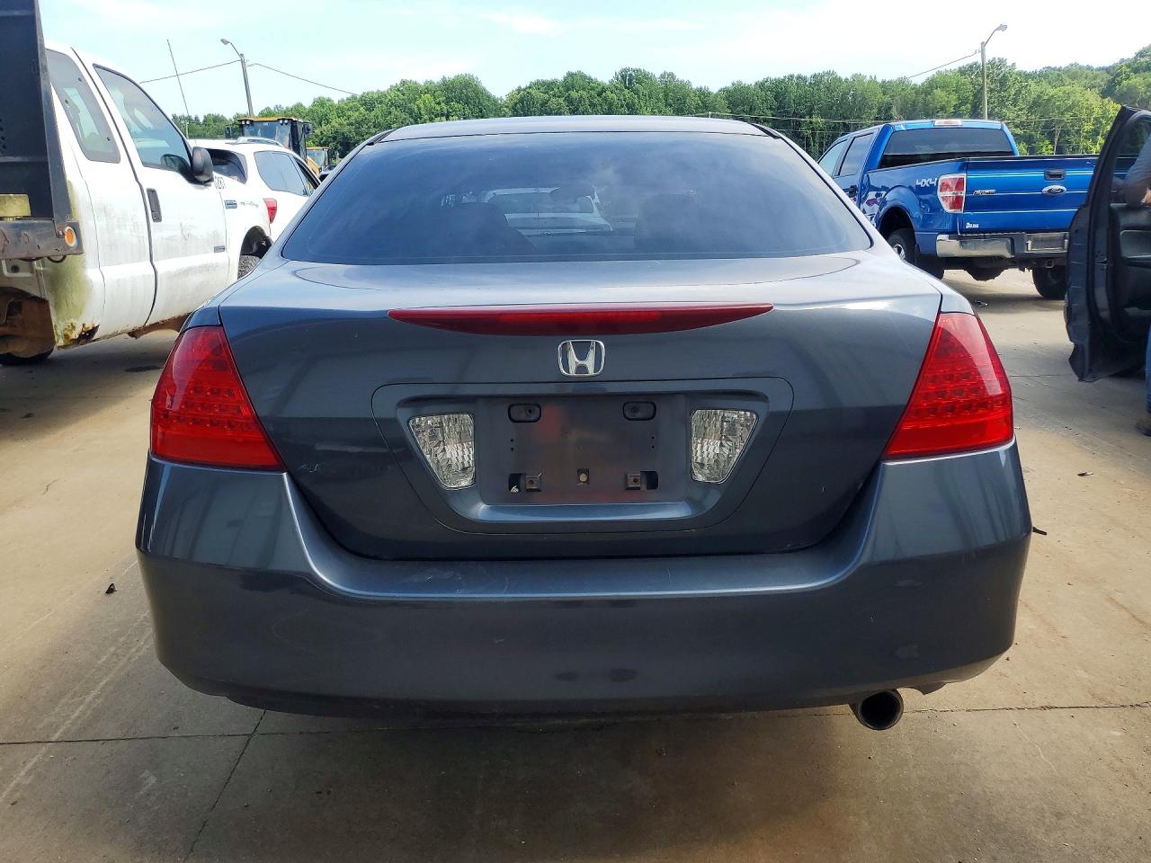 2006 Honda Accord Lx Gray vin: 1HGCM56466A155777