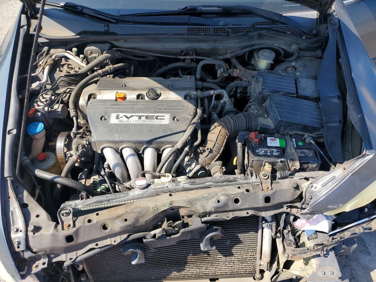 2007 Honda Accord Lx Gray vin: 1HGCM56467A001555