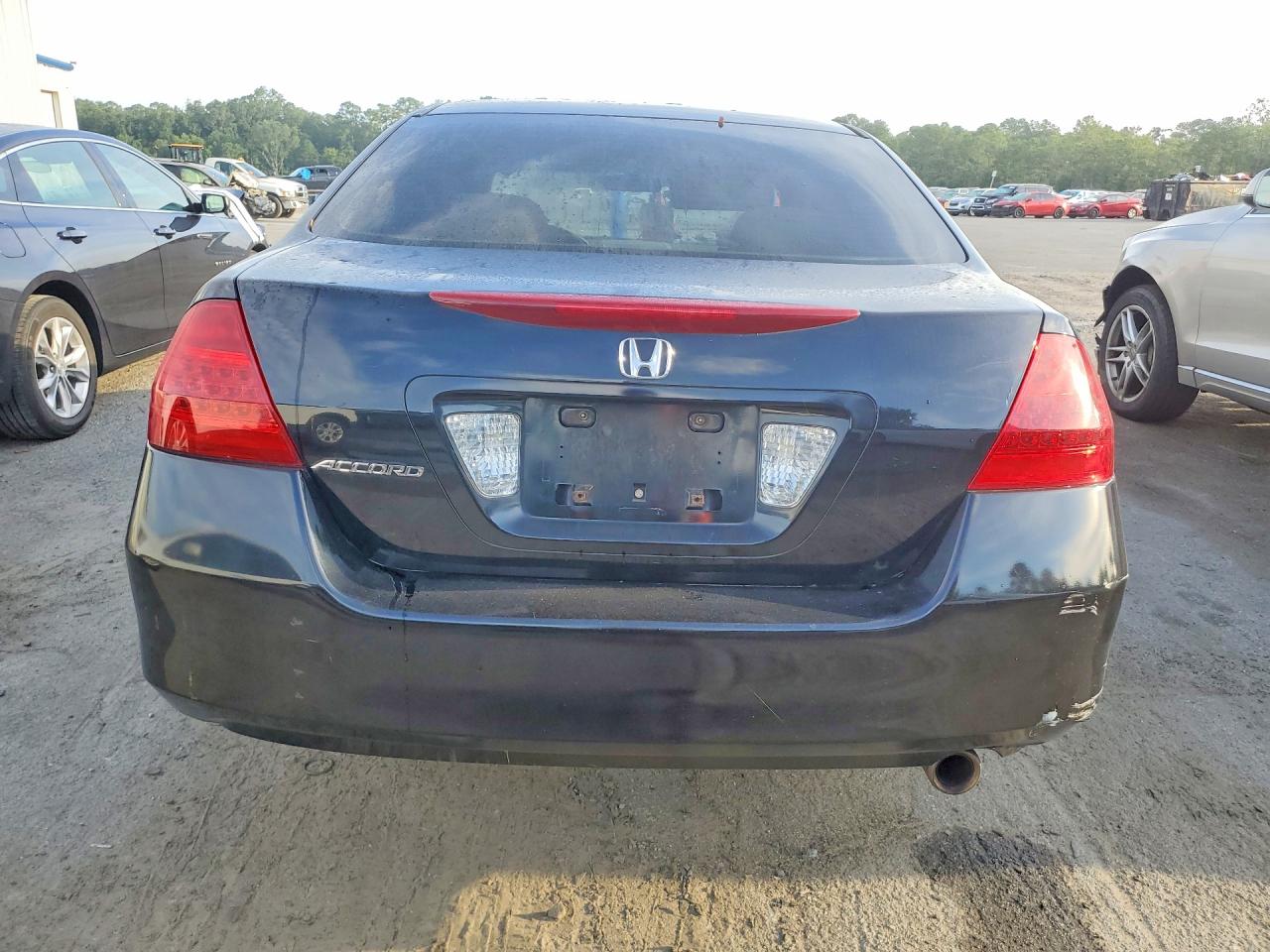 2007 Honda Accord Lx Black vin: 1HGCM56467A011535