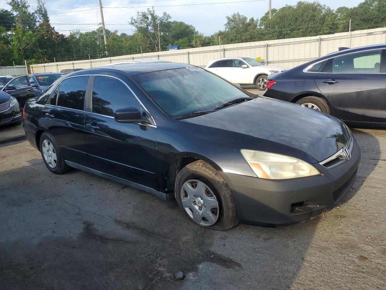 2007 Honda Accord Lx Black vin: 1HGCM56467A011535