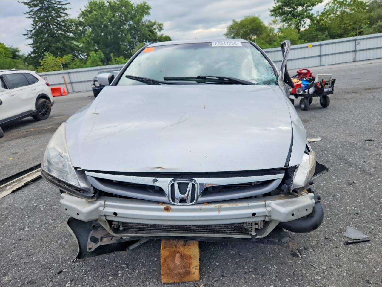 2007 Honda Accord Lx Silver vin: 1HGCM56467A062811