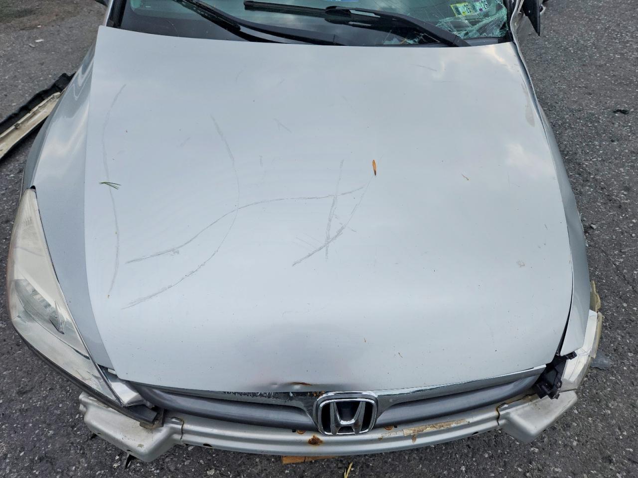 2007 Honda Accord Lx Silver vin: 1HGCM56467A062811