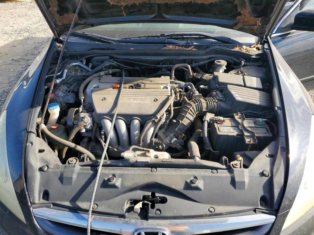 2007 Honda Accord Lx Black vin: 1HGCM56467A090740