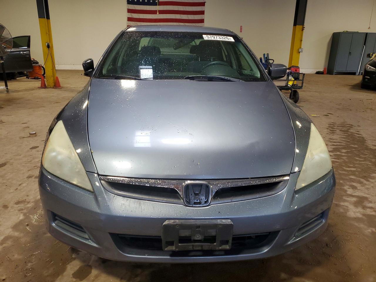 2007 Honda Accord Lx Gray vin: 1HGCM56467A159362
