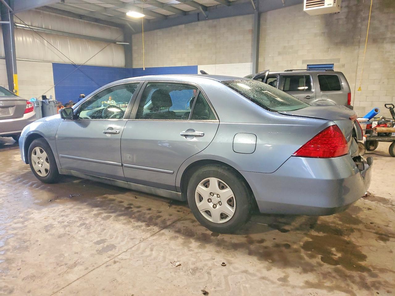 2007 Honda Accord Lx Gray vin: 1HGCM56467A159362