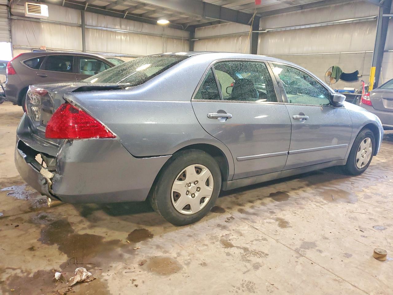 2007 Honda Accord Lx Gray vin: 1HGCM56467A159362