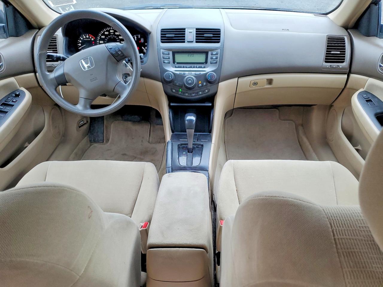 2007 Honda Accord Lx White vin: 1HGCM56467A194970