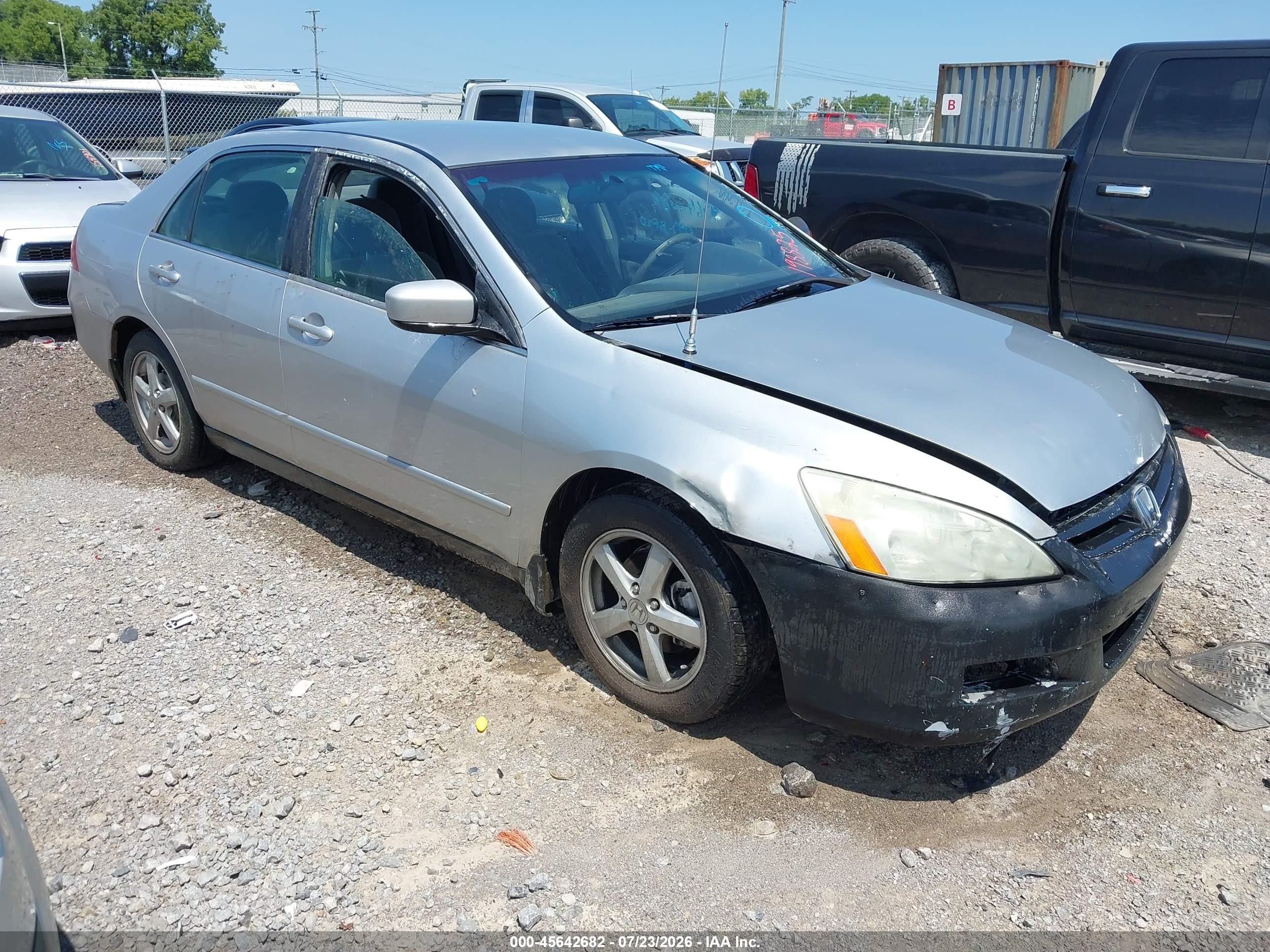 2007 Honda Accord 2.4 Lx Silver vin: 1HGCM56467A198825