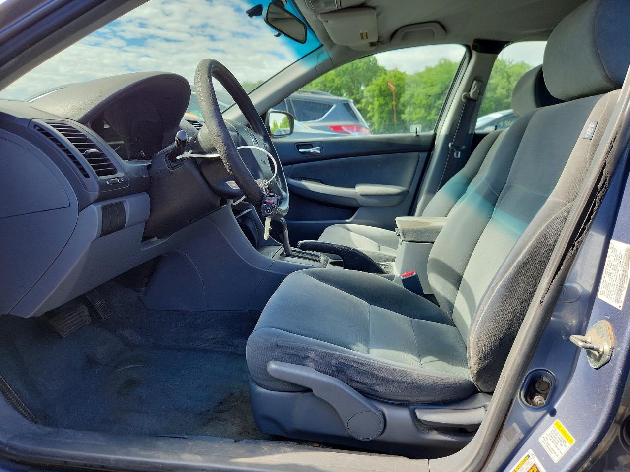 2007 Honda Accord Lx Blue vin: 1HGCM56467A202937