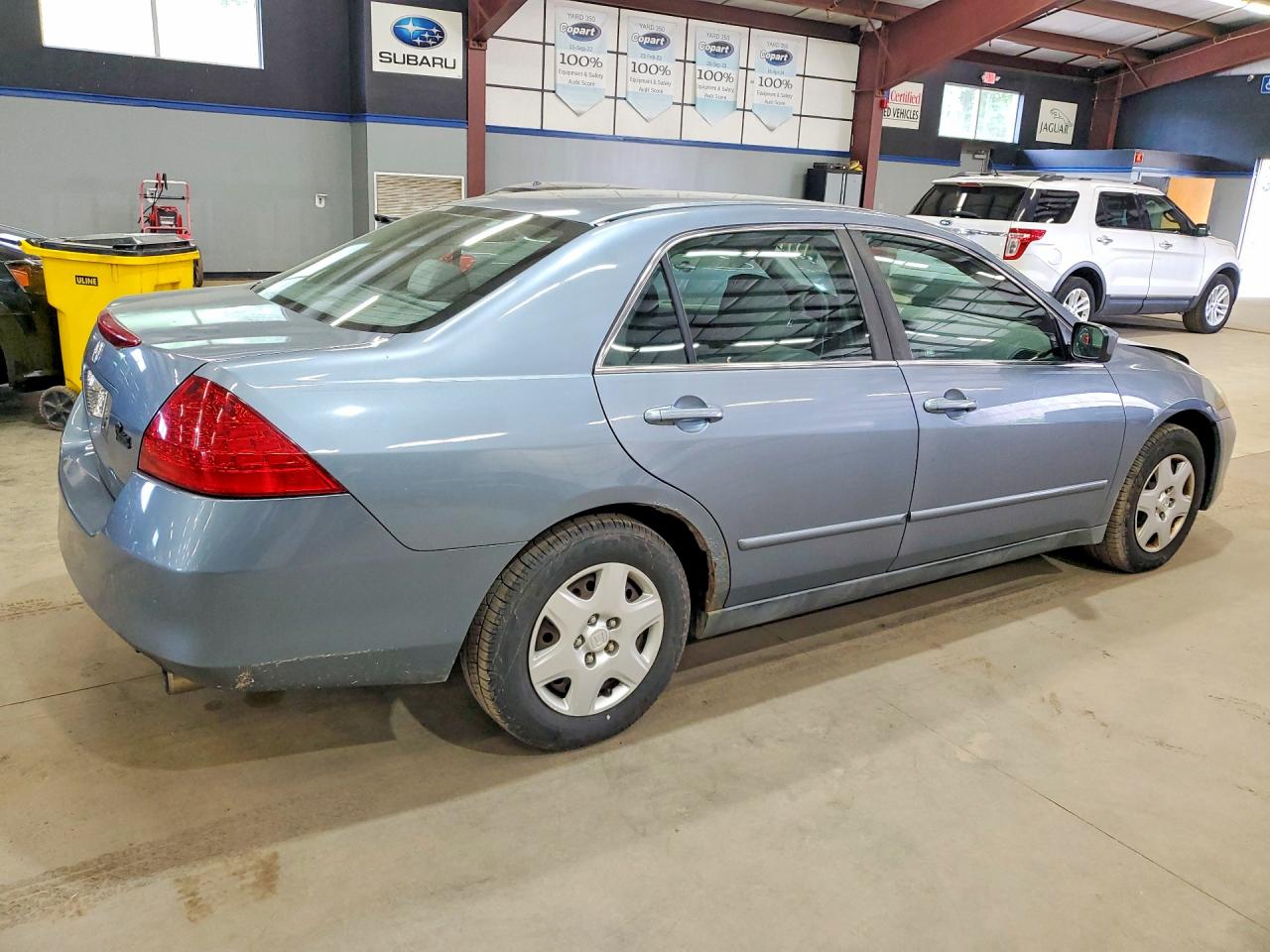 2007 Honda Accord Lx Blue vin: 1HGCM56467A202937