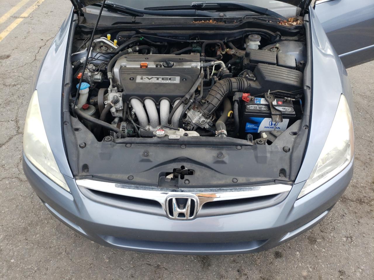 2007 Honda Accord Lx Синий vin: 1HGCM56467A205692