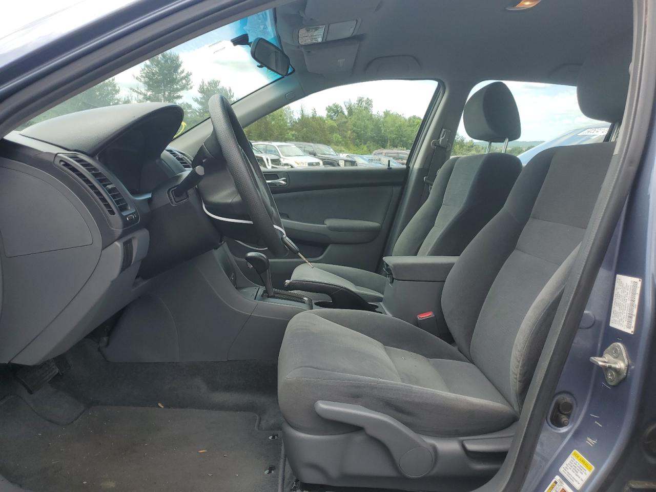 2007 Honda Accord Lx Синий vin: 1HGCM56467A205692