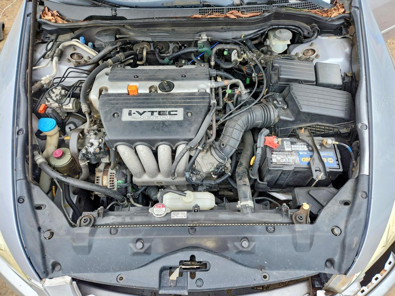 2005 Honda Accord Lx Silver vin: 1HGCM56475A009600