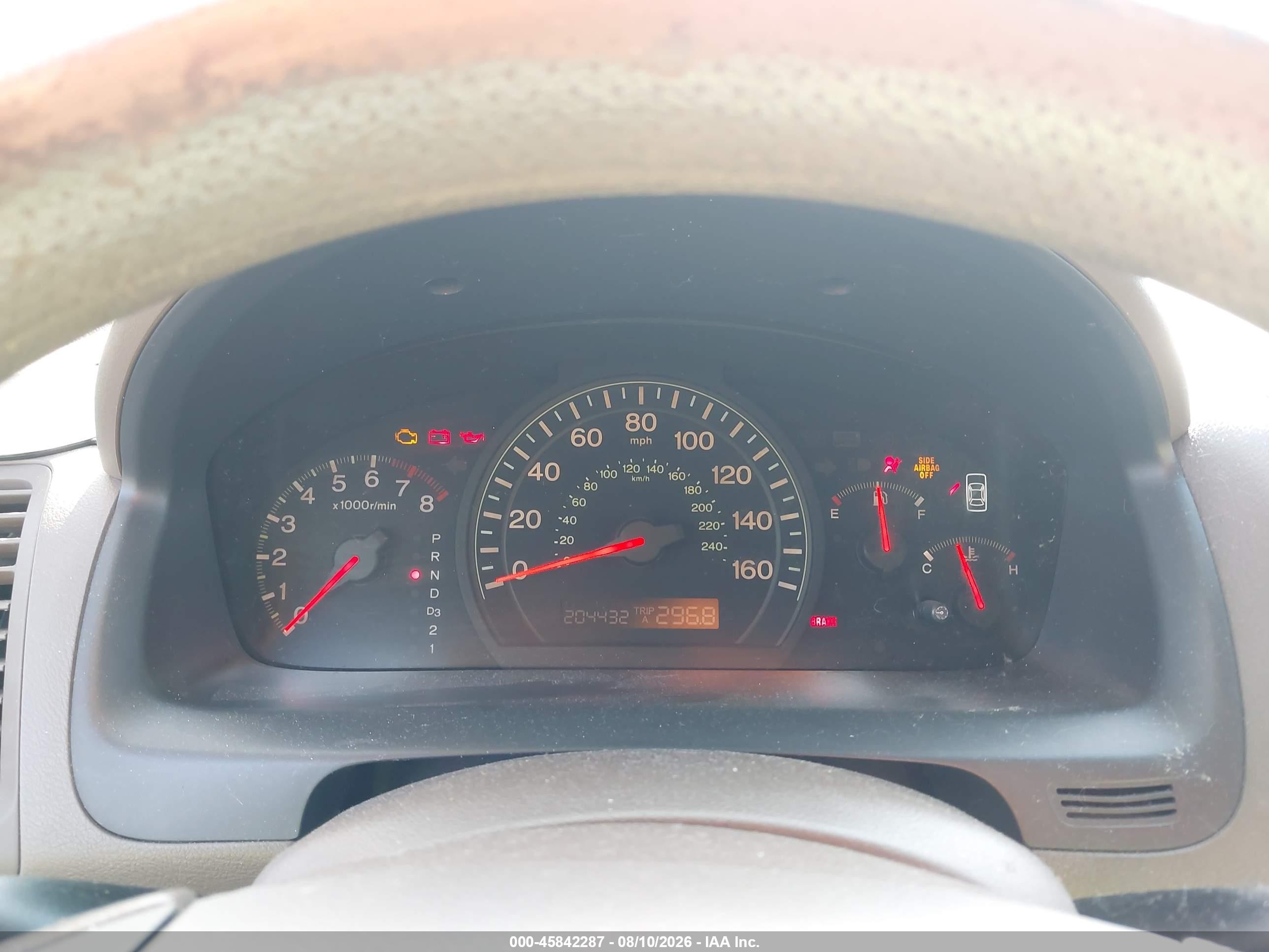 2005 Honda Accord 2.4 Lx Black vin: 1HGCM56475A119966