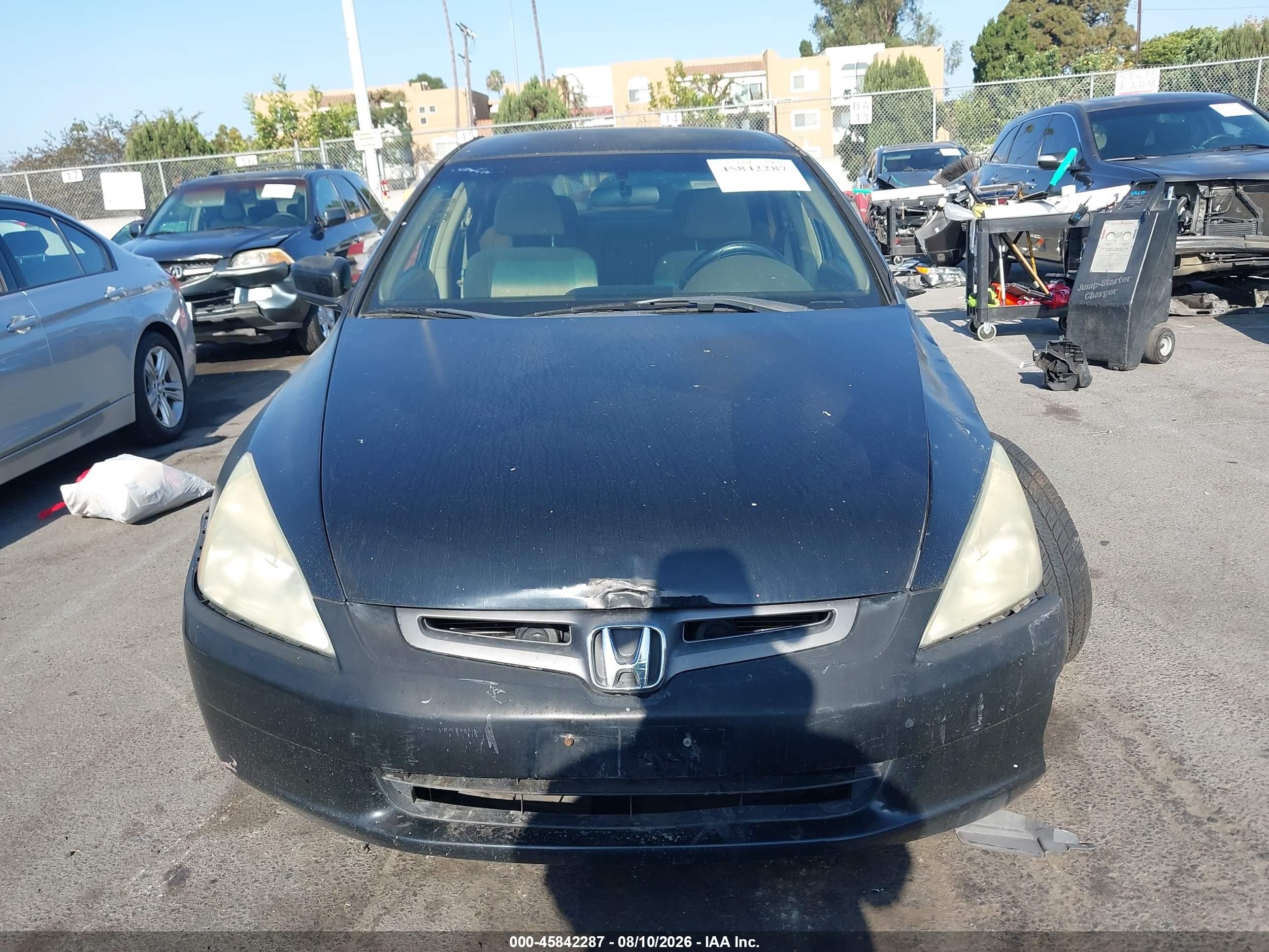2005 Honda Accord 2.4 Lx Black vin: 1HGCM56475A119966