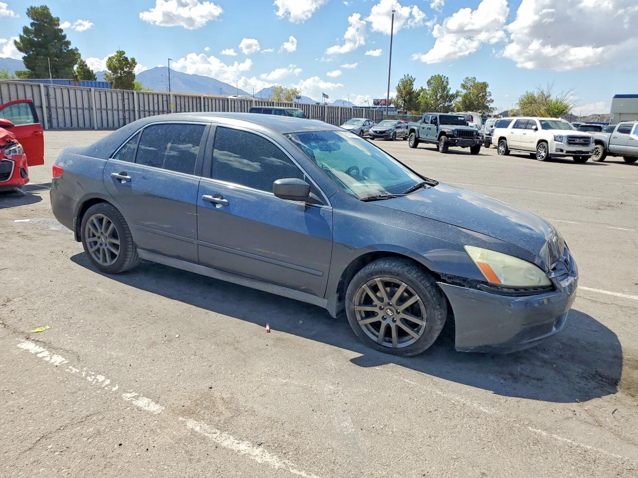 2005 Honda Accord Lx Gray vin: 1HGCM56475A123628
