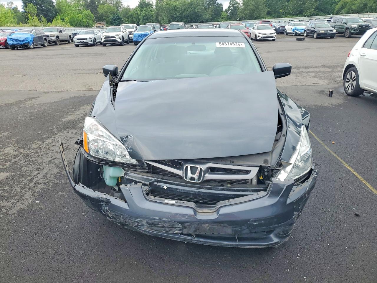 2005 Honda Accord Lx Green vin: 1HGCM56475A141580
