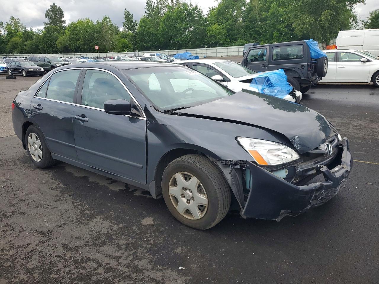 2005 Honda Accord Lx Green vin: 1HGCM56475A141580