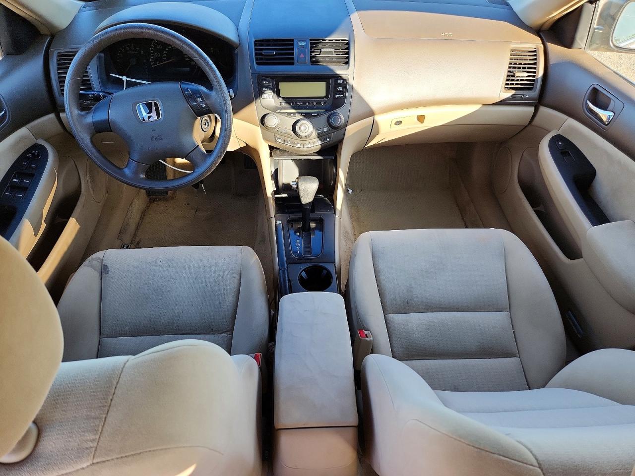2005 Honda Accord Lx Beige vin: 1HGCM56475A143345