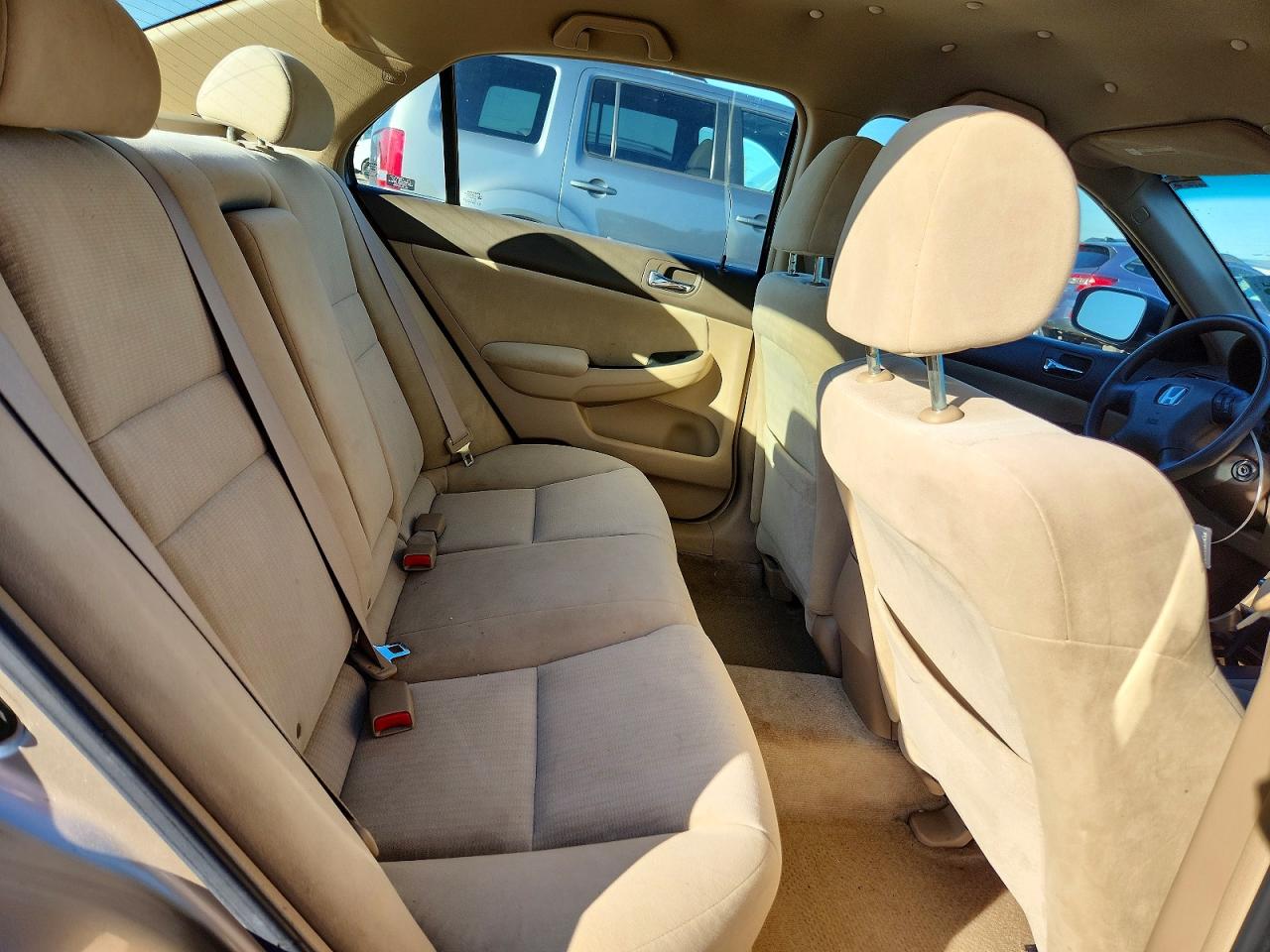 2005 Honda Accord Lx Beige vin: 1HGCM56475A143345