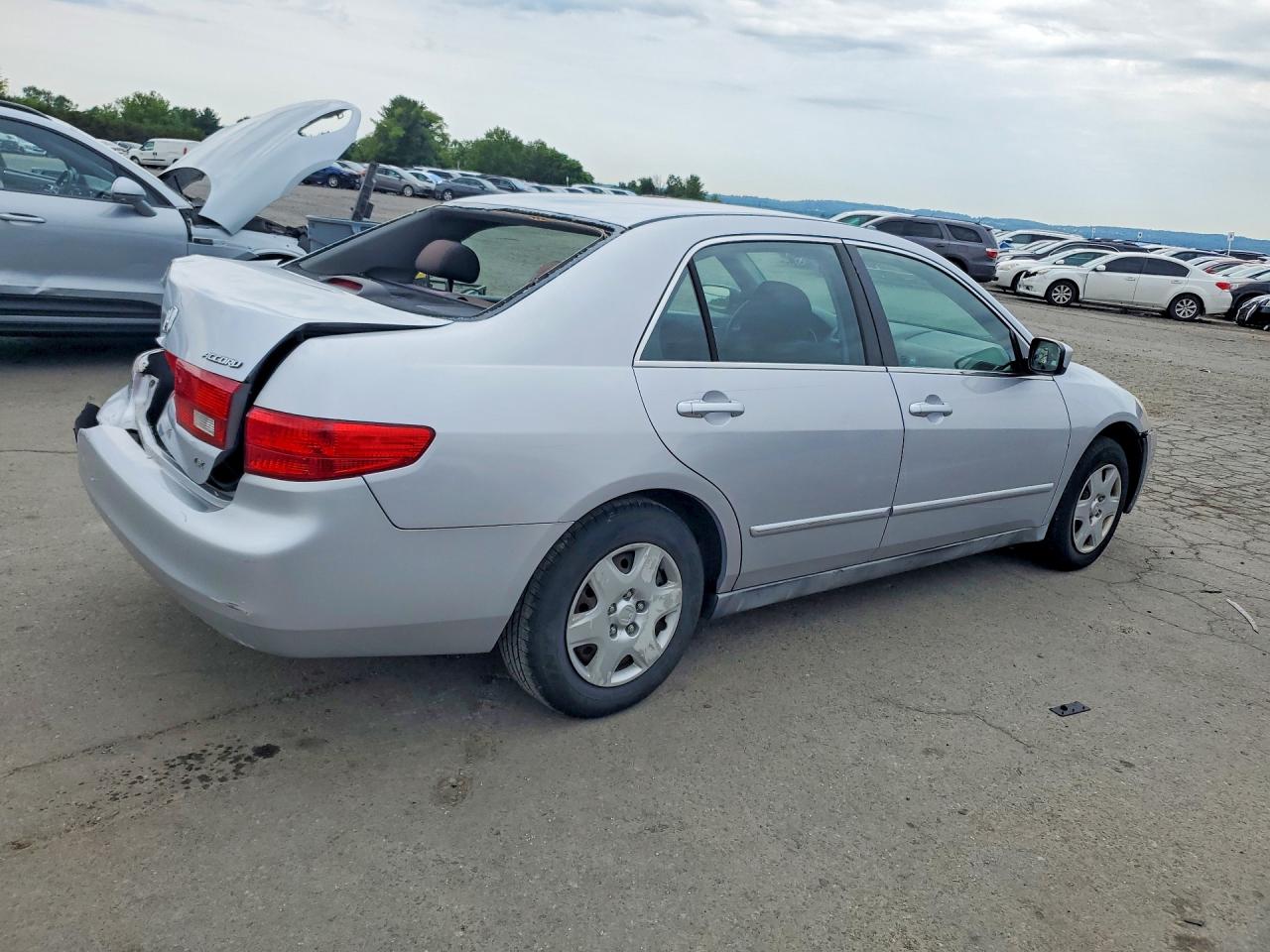 2005 Honda Accord Lx Gray vin: 1HGCM56475A149727