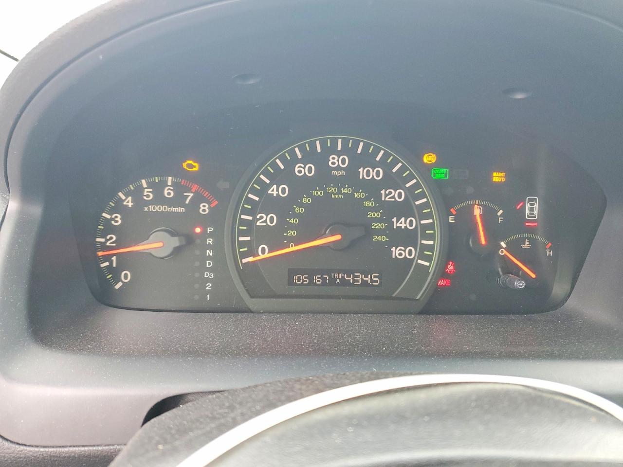 2005 Honda Accord Lx Gray vin: 1HGCM56475A149727