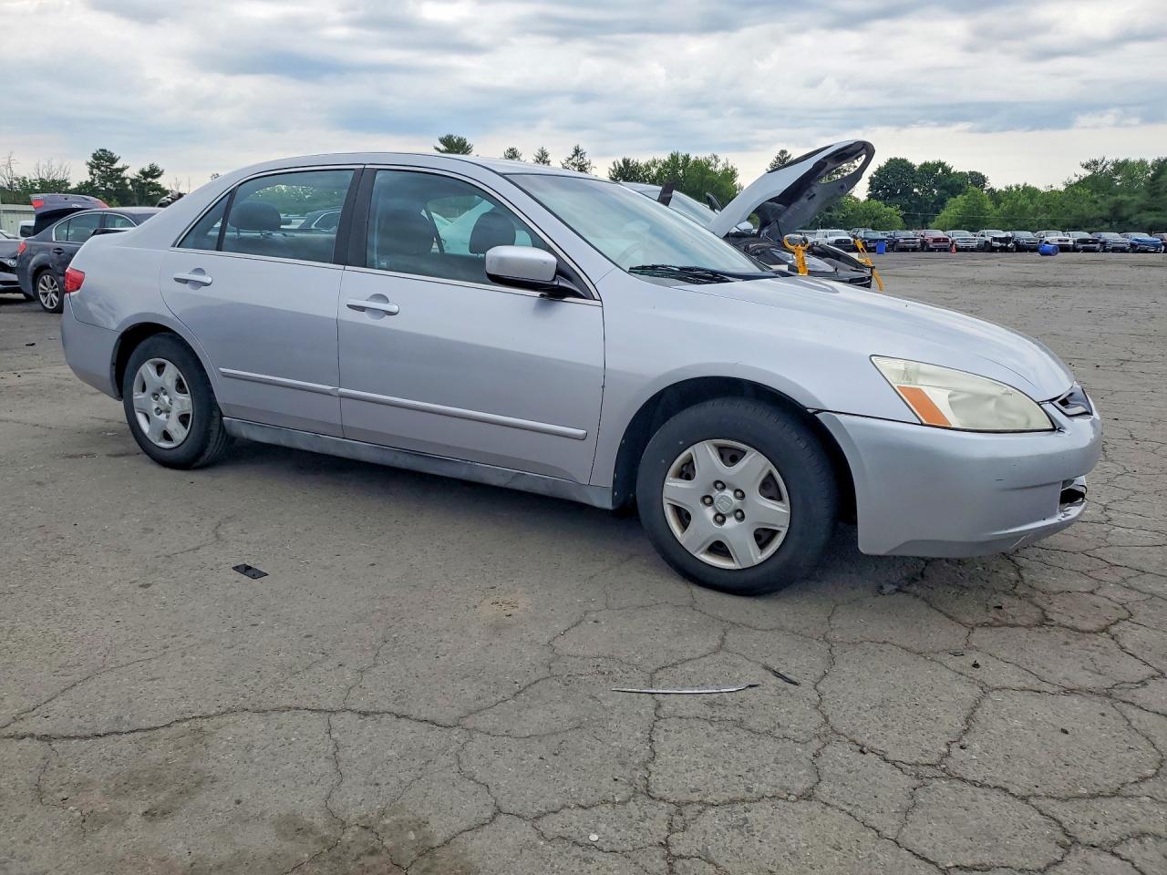 2005 Honda Accord Lx Gray vin: 1HGCM56475A149727