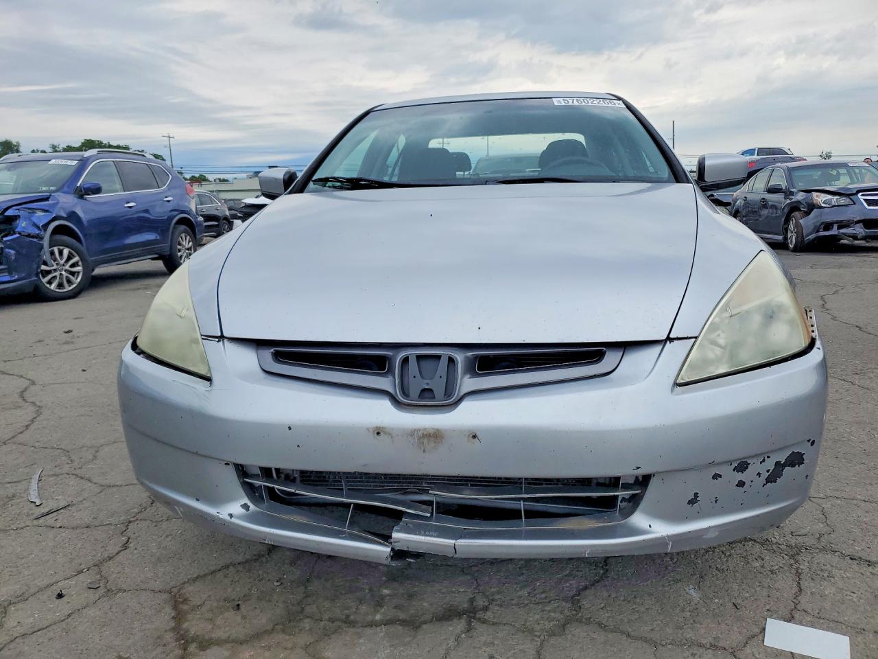 2005 Honda Accord Lx Gray vin: 1HGCM56475A149727