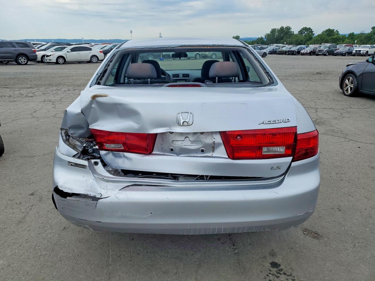 2005 Honda Accord Lx Gray vin: 1HGCM56475A149727